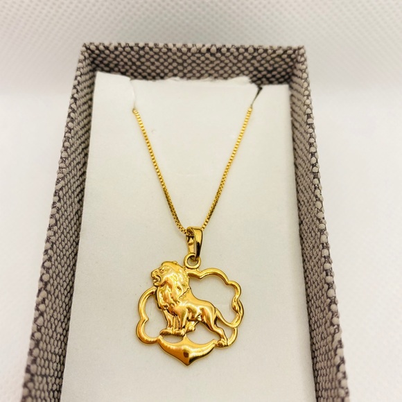24 carat Gold Plated Zodiac sign necklace - Picture 11 of 12